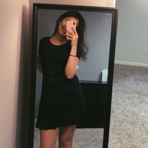 navy blue dress